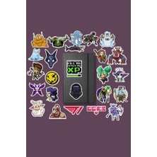 Lol Sticker Paketi /bullet Journal Defter Çıkartma Ajanda Laptop Etiket