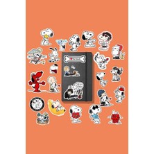 Snoopy Sticker Paketi /bullet Journal Defter Çıkartma Ajanda Laptop Etiket