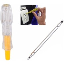 Çift Uçlu Akım Kontrol Kalemi ve Çok Amaçlı Vidalama Takım Seti