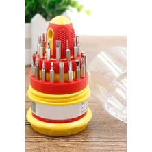 Gelişmiş 31 Parça Tornavida Seti, Çok Amaçlı ve Güçlü Tamir Araçları