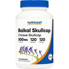 Nutricost Baikal Skullcap 500 mg  120 Vegetarian Capsul.abd MENŞEI.4134