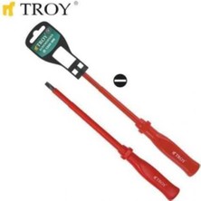 Düz Izoleli Tornavida 4,0X100MM, Güvenli ve Dayanıklı Elektrik Araçları