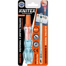 2'li Düz ve Yıldız Çıkar Tak Kontrol Kalemi, 100-500V Tork Tork