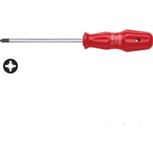 Pz0 x 60 mm Pozidriv Uçlu Tornavida, Dayanıklı ve Hafif Metal Yapısıyla Kullanım Kolaylığı Sağlar