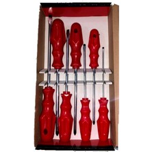 7'li Tornavida Seti Yıldız ve Düz Uclu, Dayanıklı ve Çok Amaçlı El Takımı