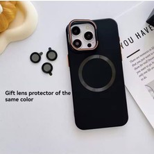 Apple Iphone 14 Pro Max Uyumlu Standlı Kapak Magsafe Sert Kılıf Lens Koruma .