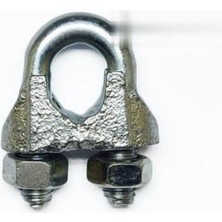 Çelik Halat Bağlama Düğüm Klemens 3 mm 5'li Paket