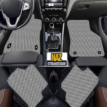 Seat Alhambra 1995-2010 Uyumlu Gri Dikişli Gri Deri Paspas