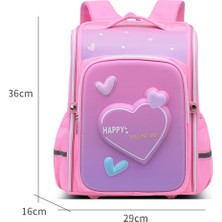 Taros Kalp Kabartmalı Büyük Boy Sırt Çantası 8475