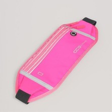 Ççs 17712 Bel Çantası Polyester Sport Bel Çantası Pembe