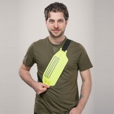 Ççs 17714 Bel Çantası Polyester Sport Bel Çantası Sarı
