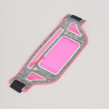 Ççs 17713 Bel Çantası Polyester Sport Bel Çantası Pembe