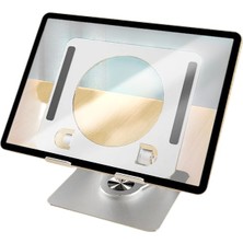 360° Dönebilen Yükseklik Ayarlı Metal Notebook Laptop Standı