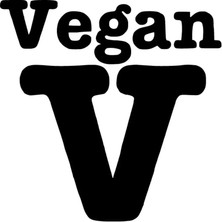 Vegan Sticker (Oto-Motor-Laptop-Duvar-Dekor) 20 x 20 cm