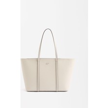 Dokulu Günlük Shopper Çanta