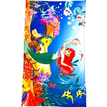 Erkek Çocuk Denizaltı Surfer  Desenli Panço Havlu / Kapüşonlu
