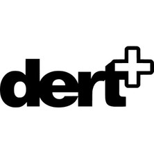 Dert Sticker Oto Motor Laptop Duvar Folyo Sticker 10X4 cm