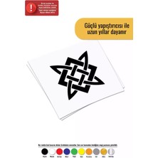 Tribal Şekil - Araç, Oto, Laptop, Duvar Uyumlu Sticker 20*20 cm