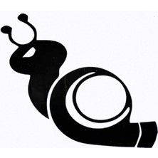 Turbo Salyangoz Oto Motor Laptop Duvar Folyo Sticker 60 x 48 cm