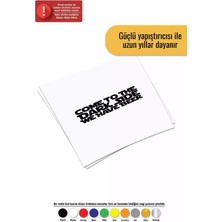 Star Wars Come To The Dark Side Sticker Oto Motor Laptop Duvar Folyo Sticker 50 x 15 cm