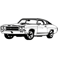 BYR002 Klasik Arabalar (Tip 10) 10X4 cm [efsngrck]