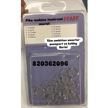 Pfaff 820362096 Masura Şeffaf (1 Paket : 10 Adet) Uyumlu Modeller Için Açıklama Bakınız. ..