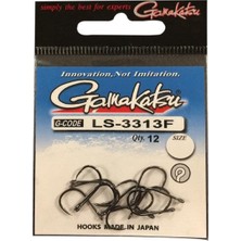 Gamakatsu LS-3313F Ring Eye No:4 Siyah Olta Iğnesi 12ADT