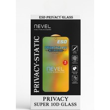 Nevel iPhone 15 Pro Max 10D Anti-Statik – Hayalet Ekran Teknolojisi