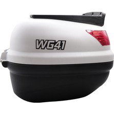 Wogen WG41 Arka Çanta 41 L Basic (Beyaz) + Wogen Karbon Dizlik Hediye