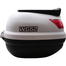 Wogen WG52 Arka Çanta 52 L Basic (Beyaz) + Wogen Karbon Dizlik Hediye