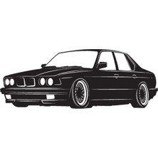 Klasik Arabalar 4 (Oto-Motor-Laptop-Duvar-Dekor) 15 x 6 cm