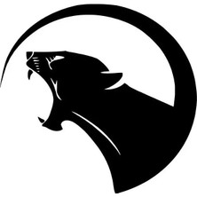 Puma Yuvarlak Sticker (Oto-Motor-Laptop-Duvar-Dekor) 20 x 20 cm