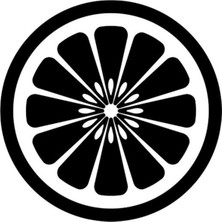 Portakal Desen Sticker 40 x 40 cm