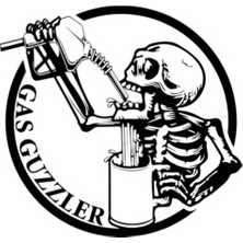 Mazot Içen Iskelet Arka Cam Sticker 26 x 25 cm