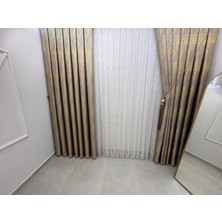 Nivemeshome Pera V-5206 1/3 Sık Pileli Fon Perde Apm