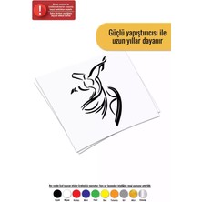 Semazen - Araç, Oto, Laptop, Duvar Uyumlu Sticker 10*13 cm