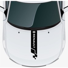 Renault R 5 Için Özel Yeni Uyumlu Aksesuar Oto Kaput Şerit Özel Yeni Sticker