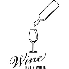 Wine Red White Sticker Oto Motor Laptop Duvar Folyo Sticker 30 x 42 cm