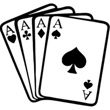 Kare As Sticker (Oto-Motor-Laptop-Duvar-Dekor) 10 x 9 cm