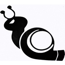 Turbo Salyangoz (Oto-Motor-Laptop-Duvar-Dekor) 10 x 8 cm