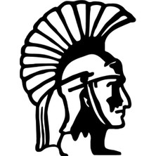 Truva Askeri - Araç, Oto, Laptop, Duvar Uyumlu Sticker 25*32 cm