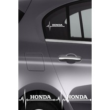 Findit Honda Shuttleuyumlu Ritim Oto Sticker (2 Adet)
