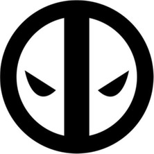 Deadpool Sticker 10 x 10 cm