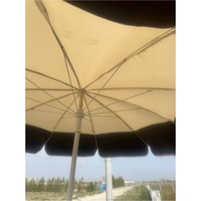 Kahverengi Plaj Şemsiyesi, Şık ve Pratik Güneş Koruyucu Ürün