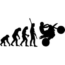 Homo Sapien Motor - Araç, Oto, Laptop, Duvar Uyumlu Sticker 20*8 cm