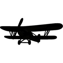 Pervaneli Uçaklar Model 7 Oto Özel Yeni Sticker 25 x 10 cm