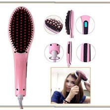 Serenity Haven Siyah Elektrikli Saç Düzleştirici Tarak, Hızlı ve Etkili Kullanım