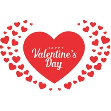 Happy Valentine's Day & 14 Şubat Sevgililer Günü Sticker Yapıştırma 2