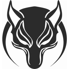 Börteçine ve Hilal Sticker (Oto-Motor-Laptop-Duvar-Dekor) 10 x 15 cm