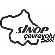 Sinop Çevreyolu Sticker 12 x 9 cm